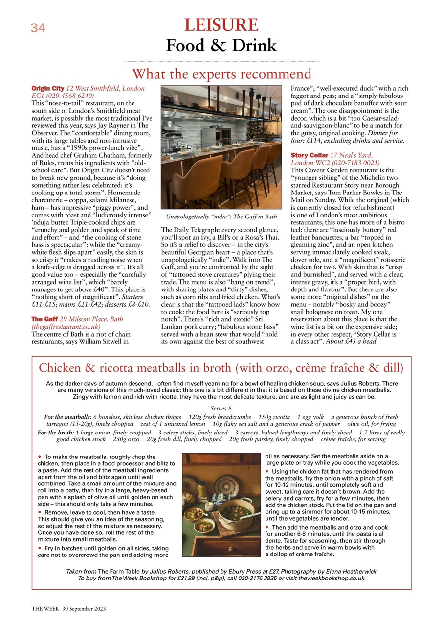 The Week Preview Pages