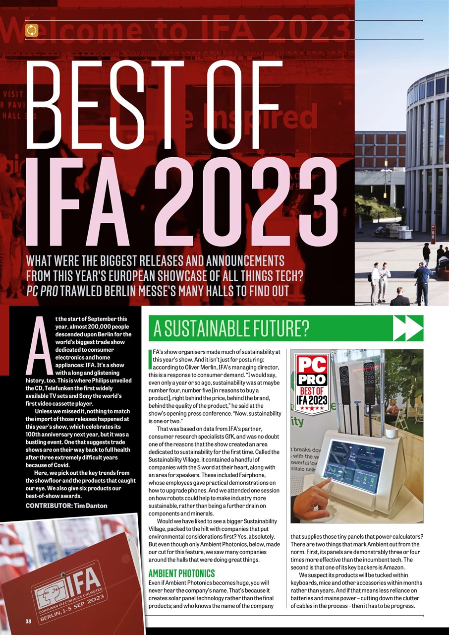 PC Pro Preview Pages