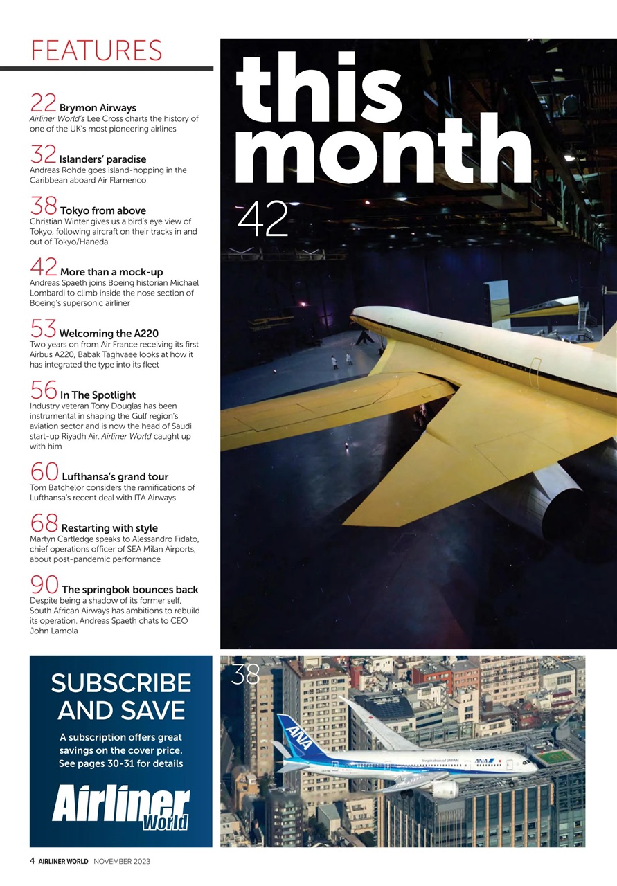 Airliner World Preview Pages