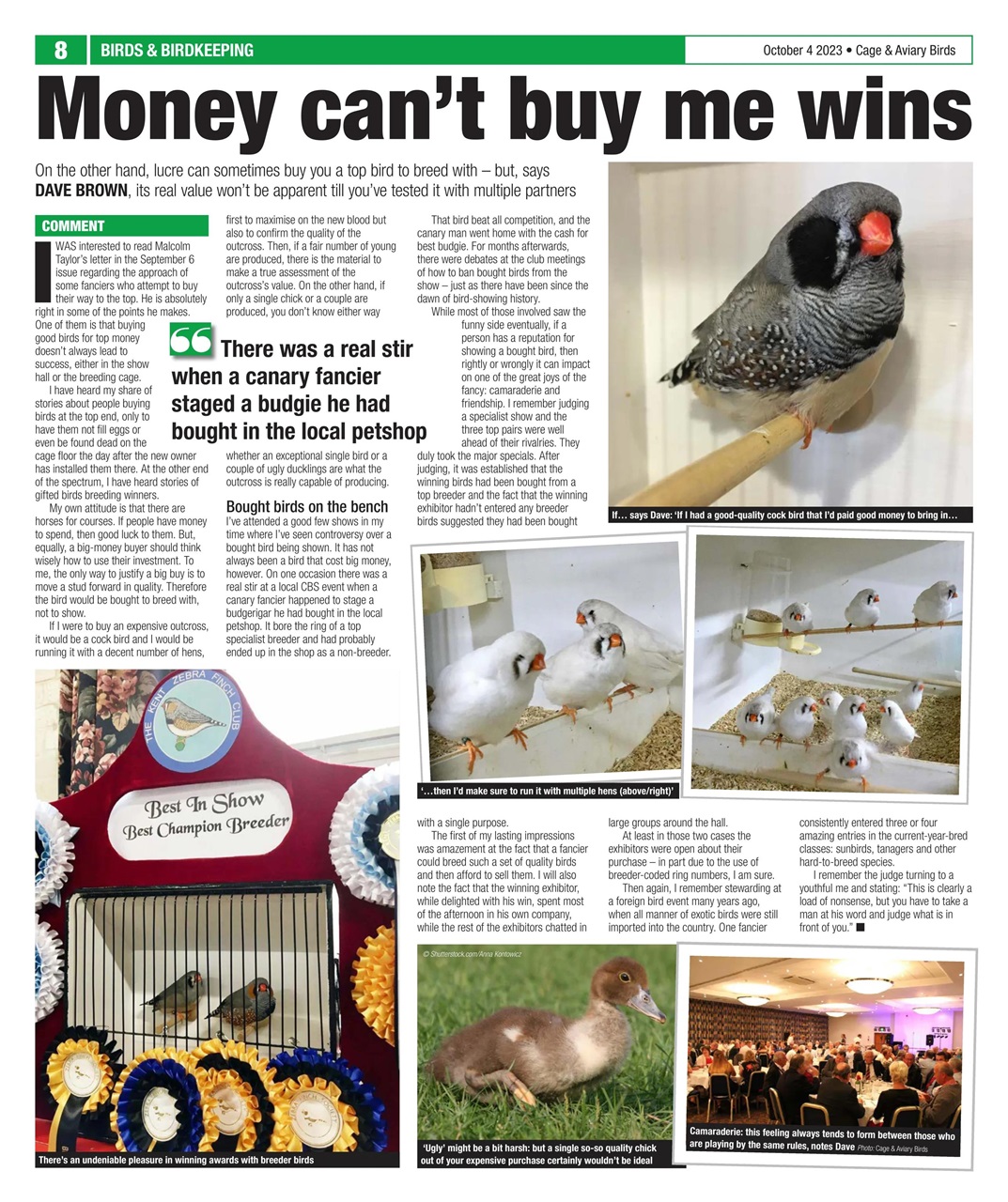 Cage & Aviary Birds Preview Pages