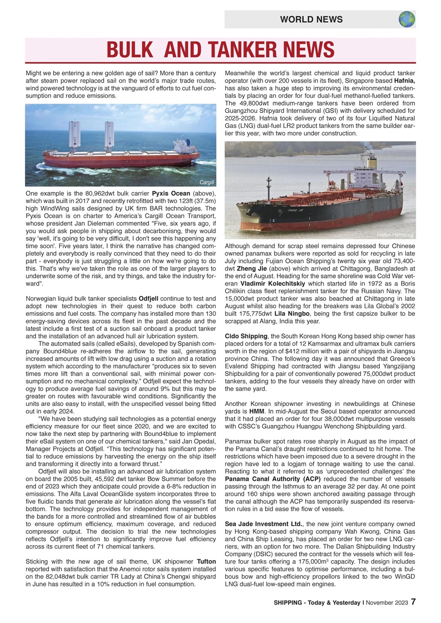 Shipping Today & Yesterday Preview Pages