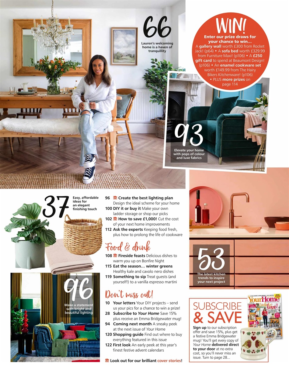 Your Home Magazine Preview Pages