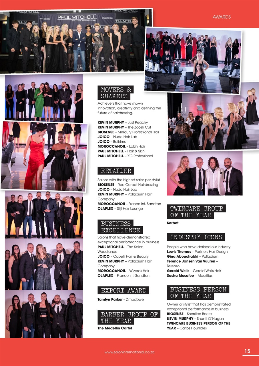 Salon International Preview Pages