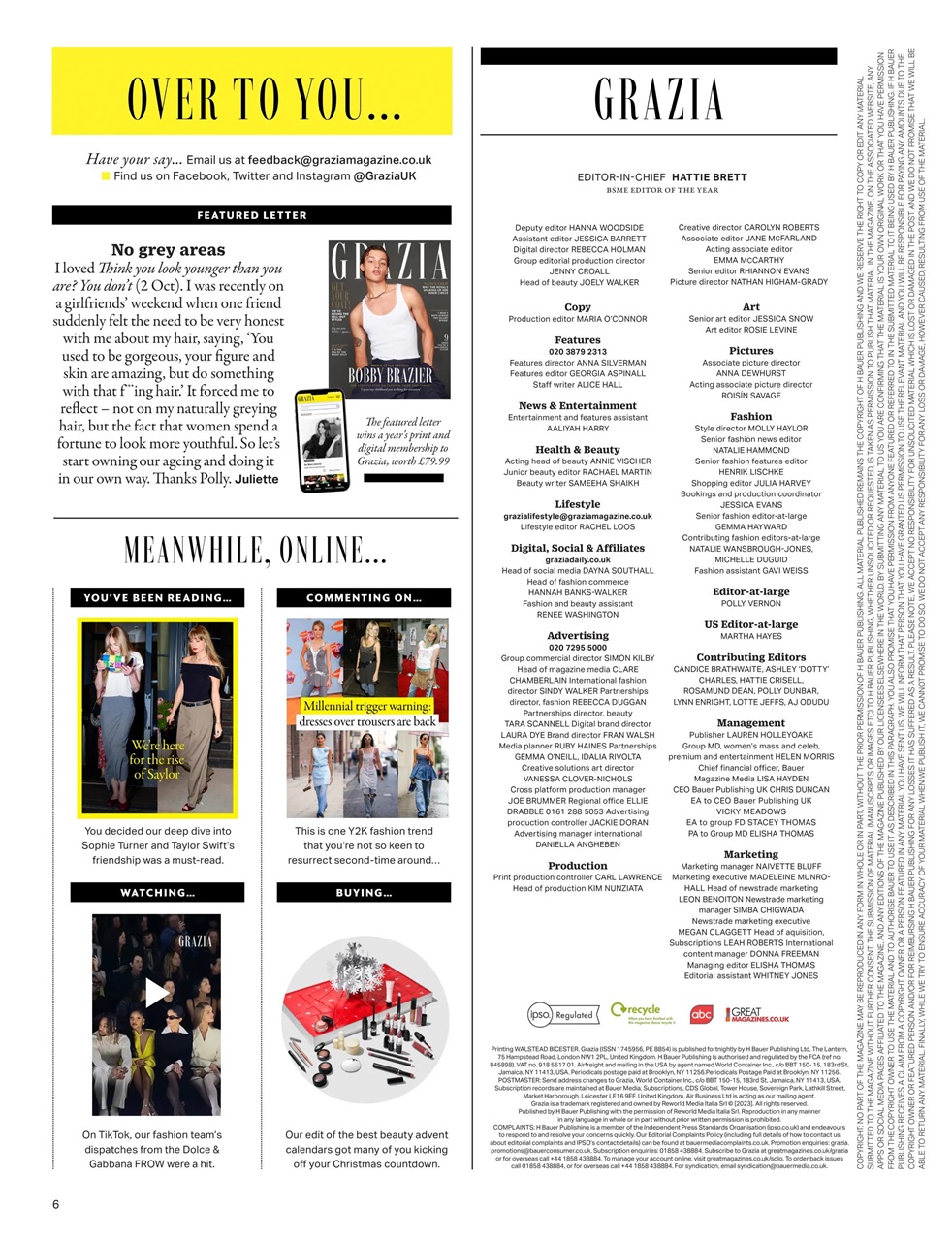 Grazia Preview Pages