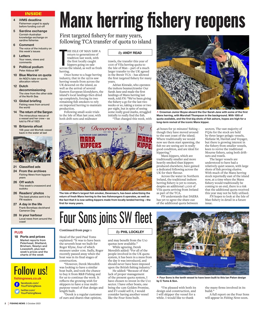 Fishing News Preview Pages