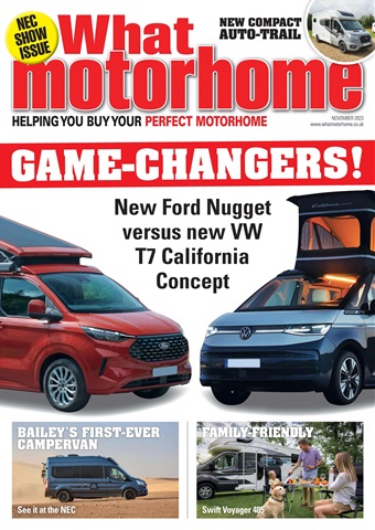 What Motorhome magazine issue November 2023 