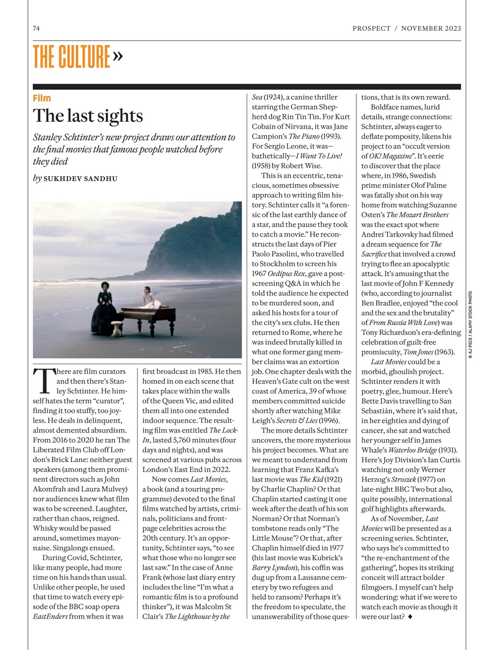 Prospect Magazine Preview Pages