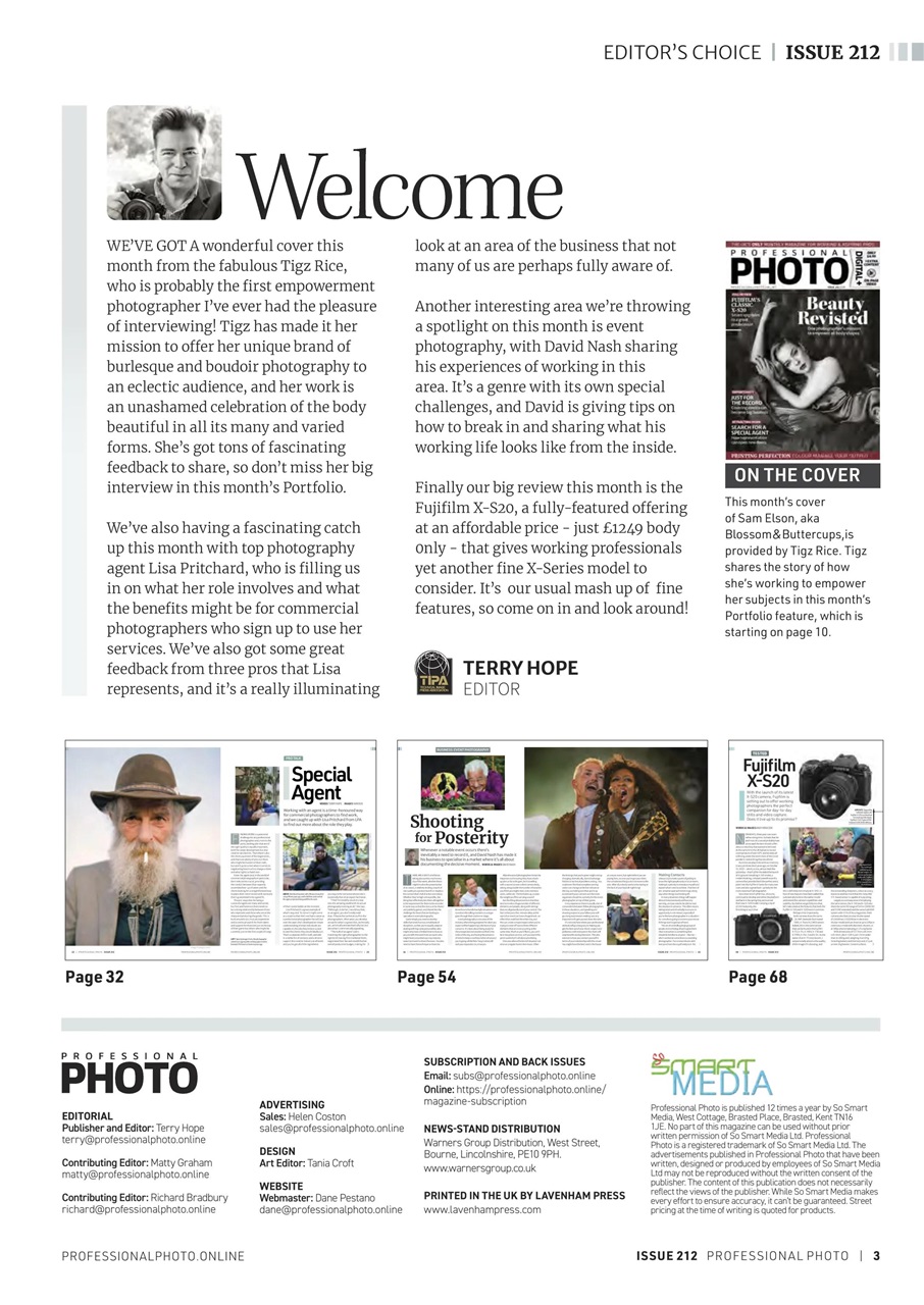 Professional Photo Preview Pages