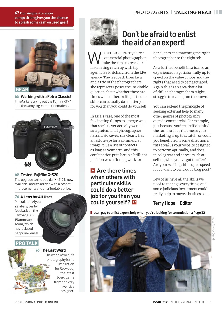 Professional Photo Preview Pages