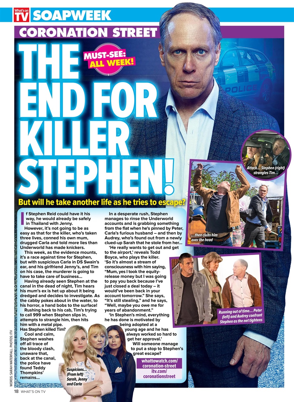 What's on TV Preview Pages