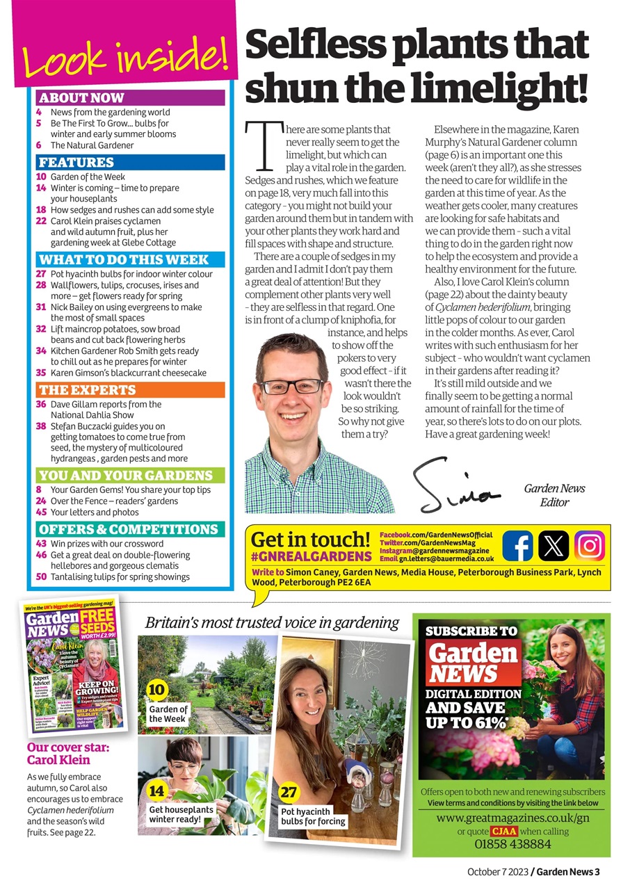 Garden News Preview Pages