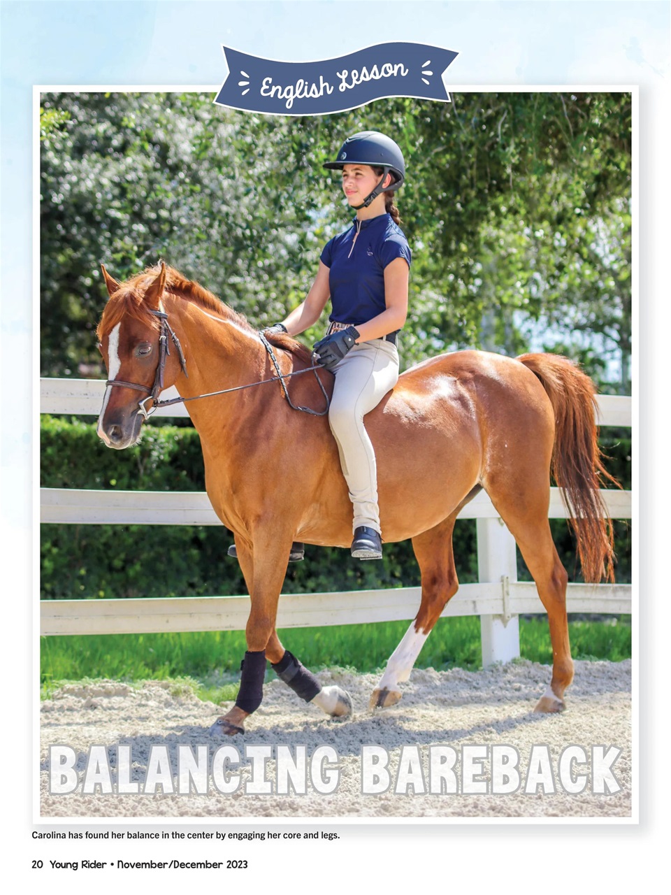 Young Rider Magazine Preview Pages