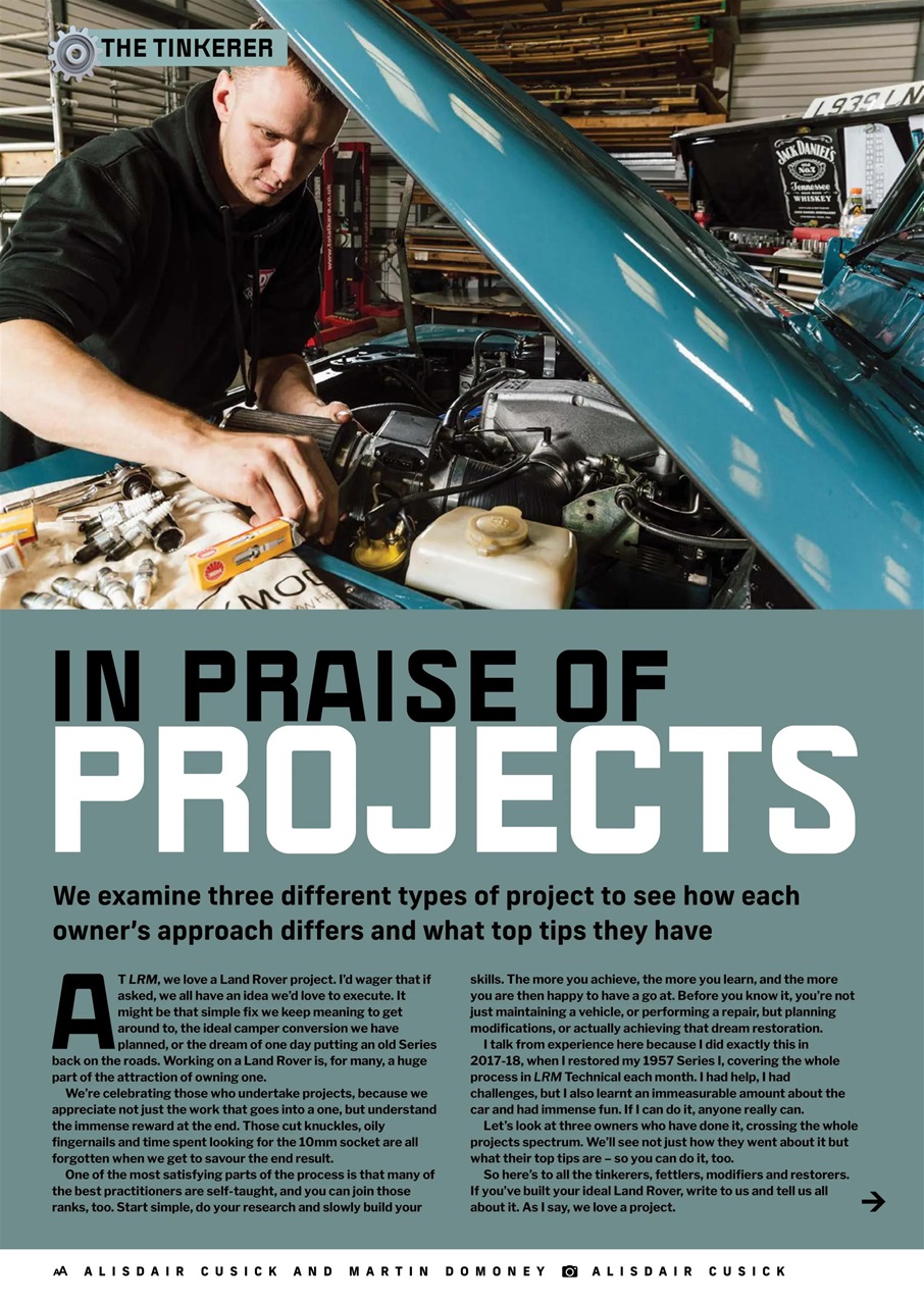 Land Rover Monthly Preview Pages