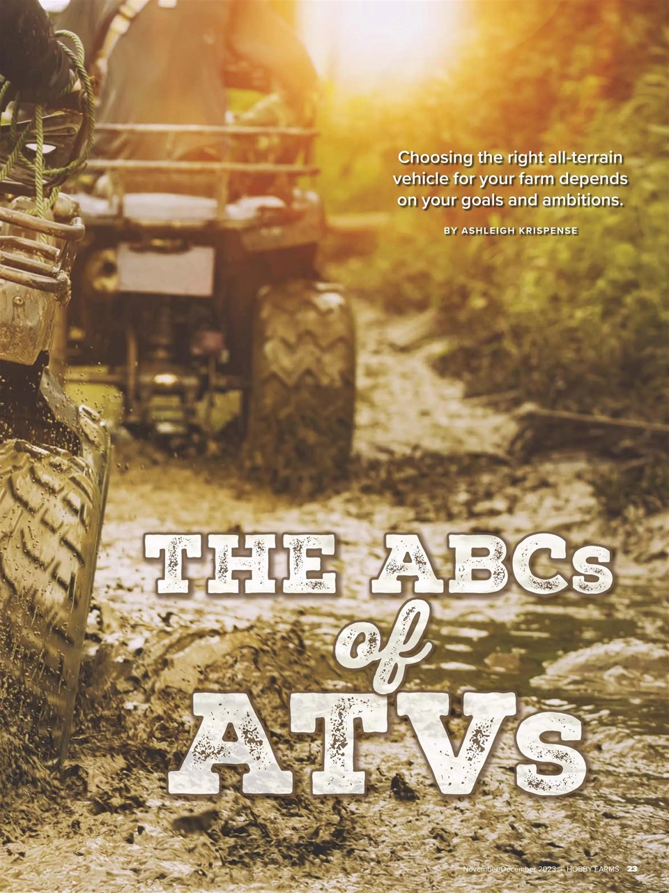 Hobby Farms Magazine Preview Pages