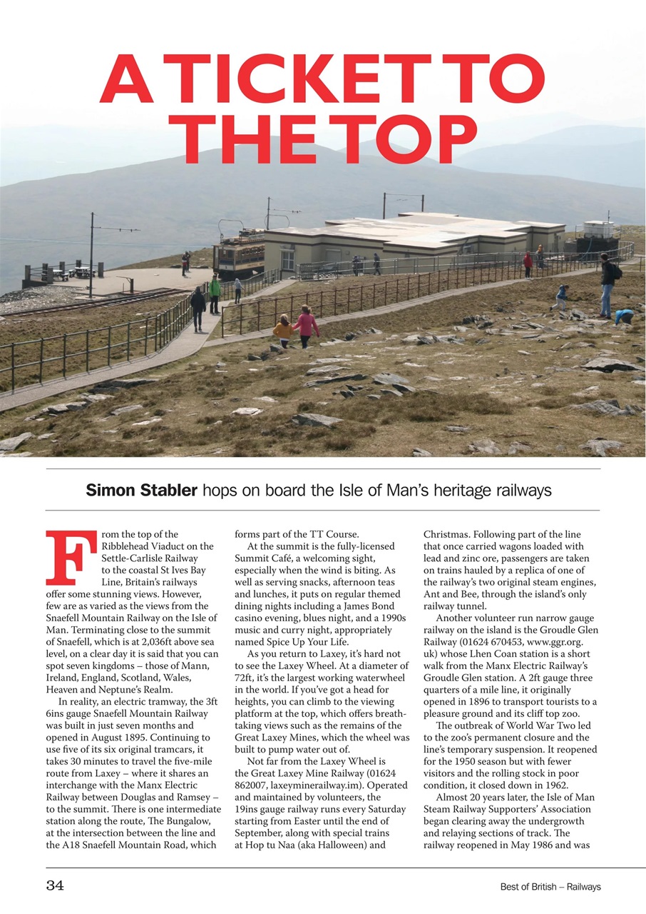 Best of British Preview Pages