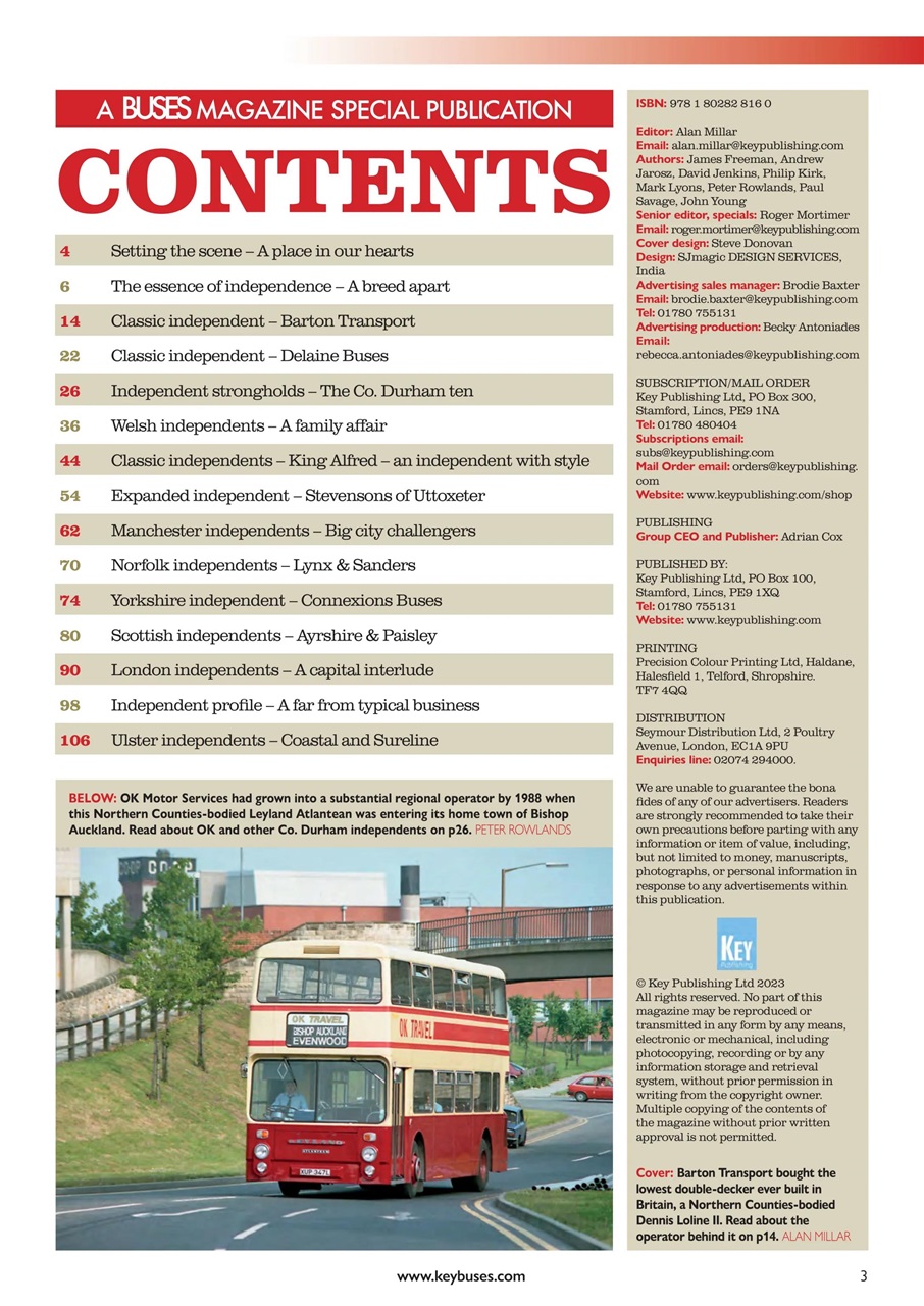 Buses Magazine Preview Pages
