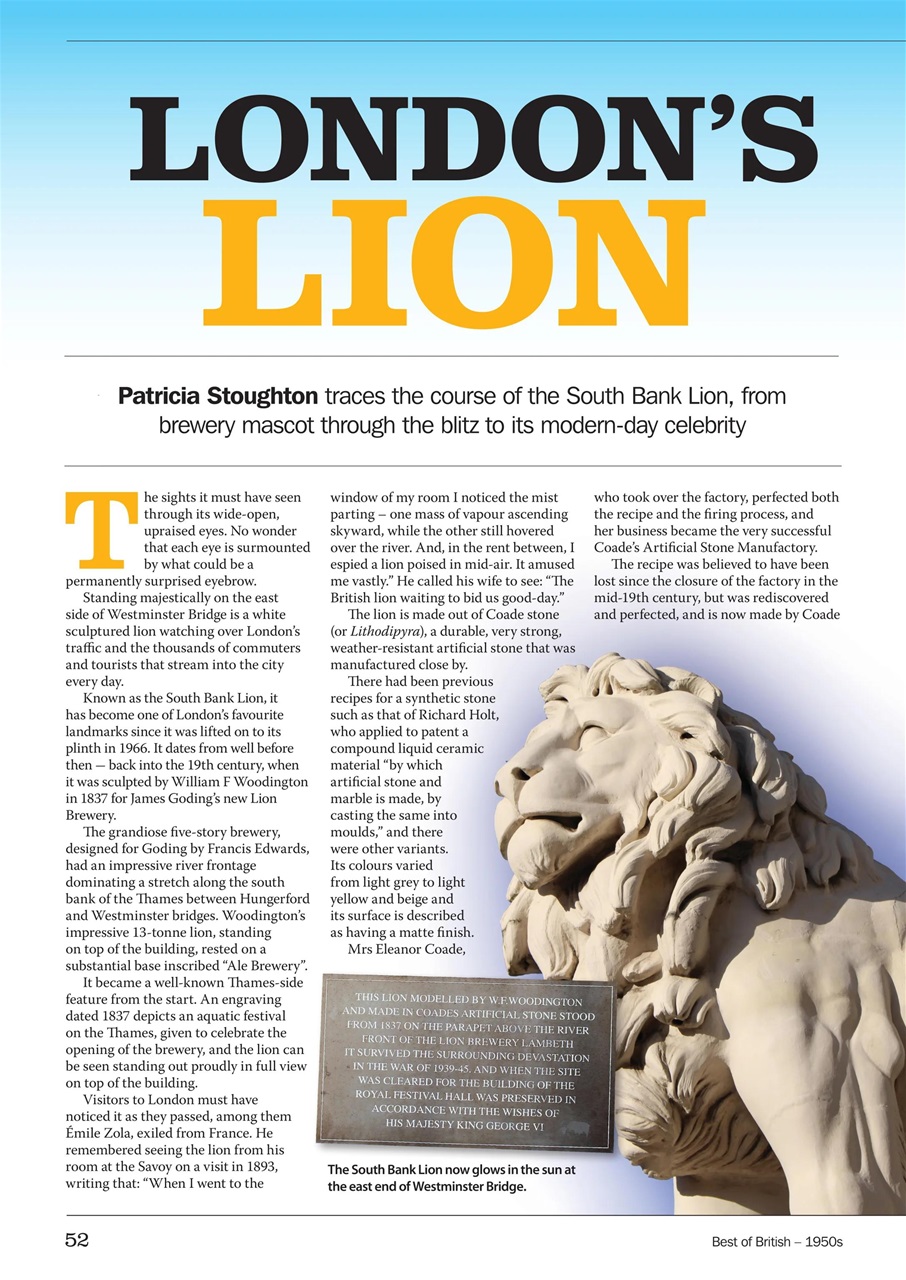 Best of British Preview Pages