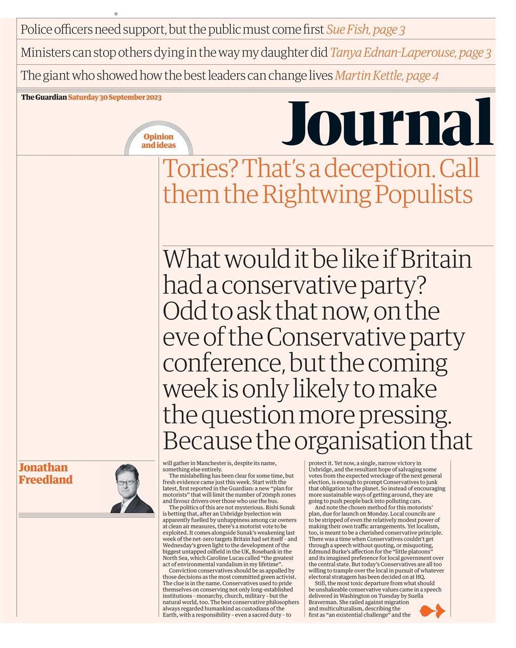 The Guardian Newspaper Preview Pages