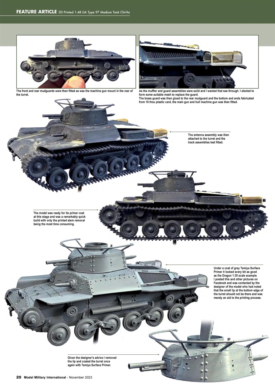 Model Military International Preview Pages