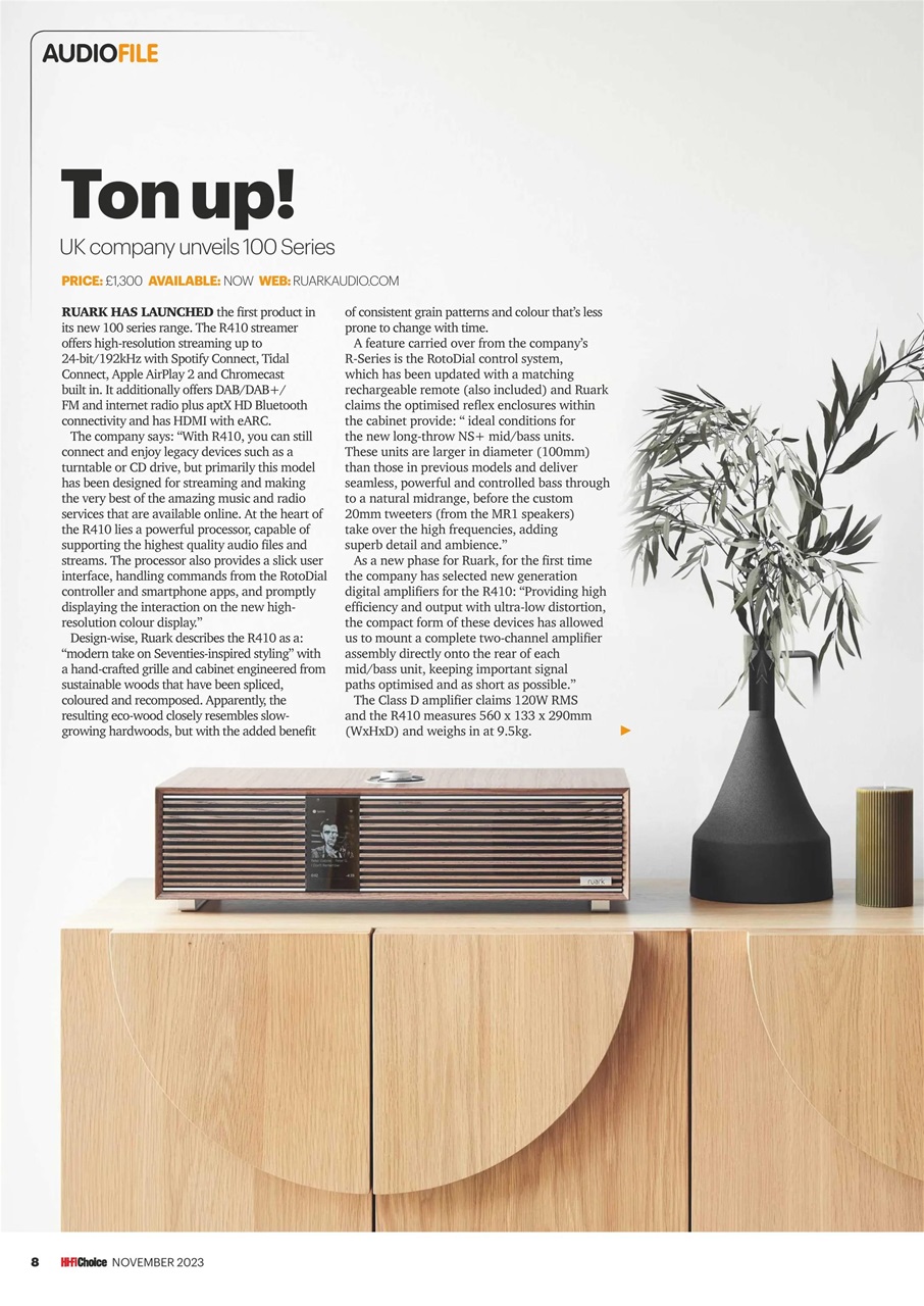 Hi-Fi Choice Preview Pages