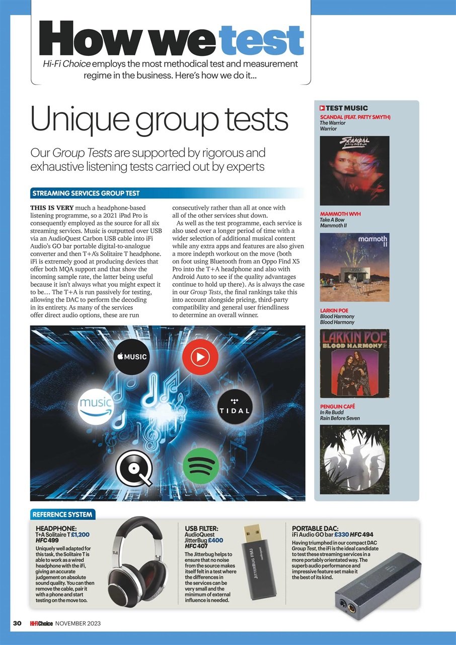 Hi-Fi Choice Preview Pages