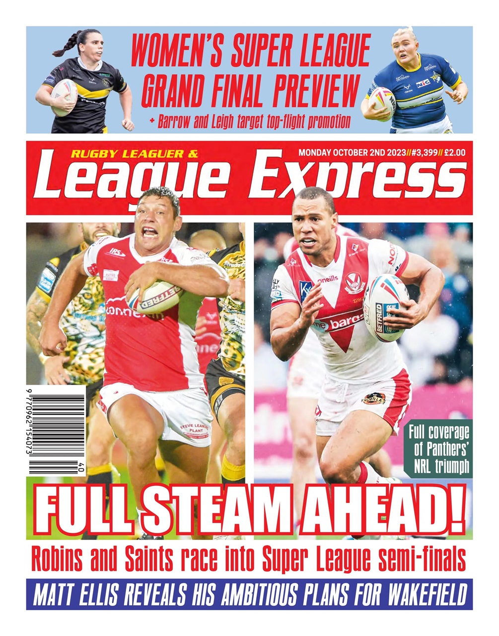 League Express Preview Pages