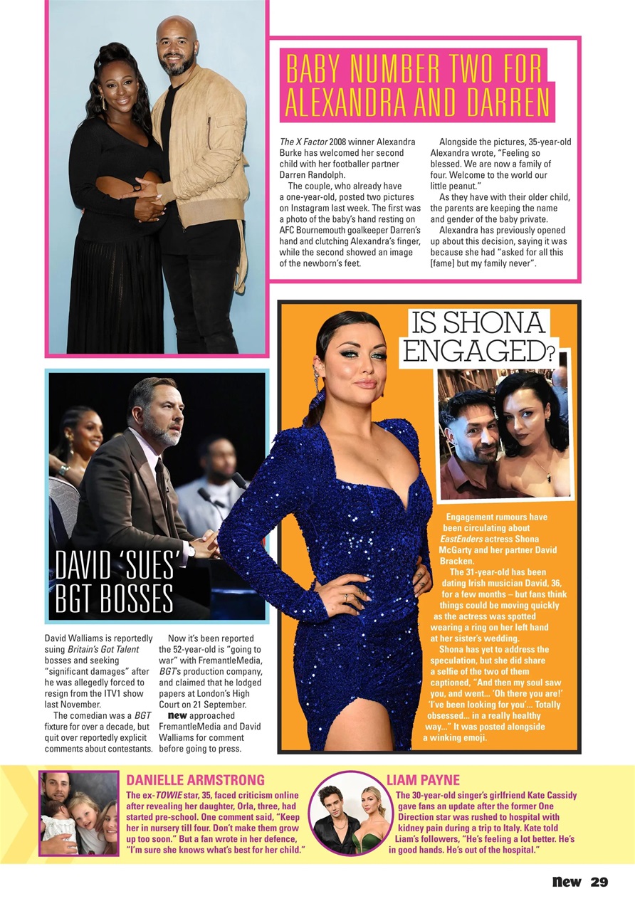 New Magazine Preview Pages