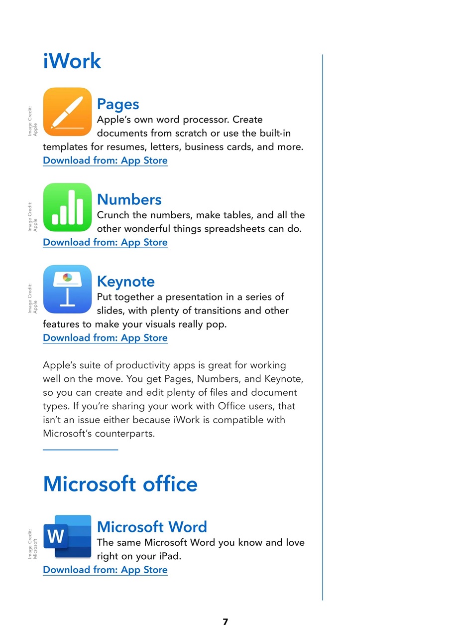 iPad User Preview Pages