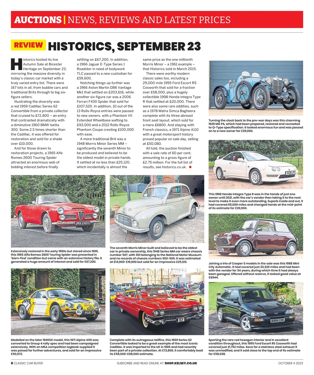 Classic Car Buyer Preview Pages