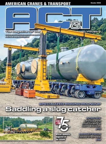 American Cranes & Transport issue October 2023