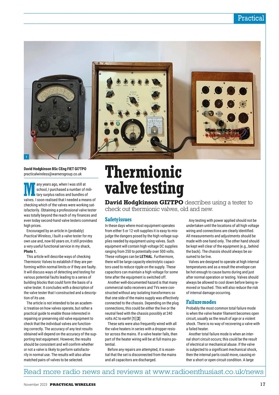 Practical Wireless Preview Pages