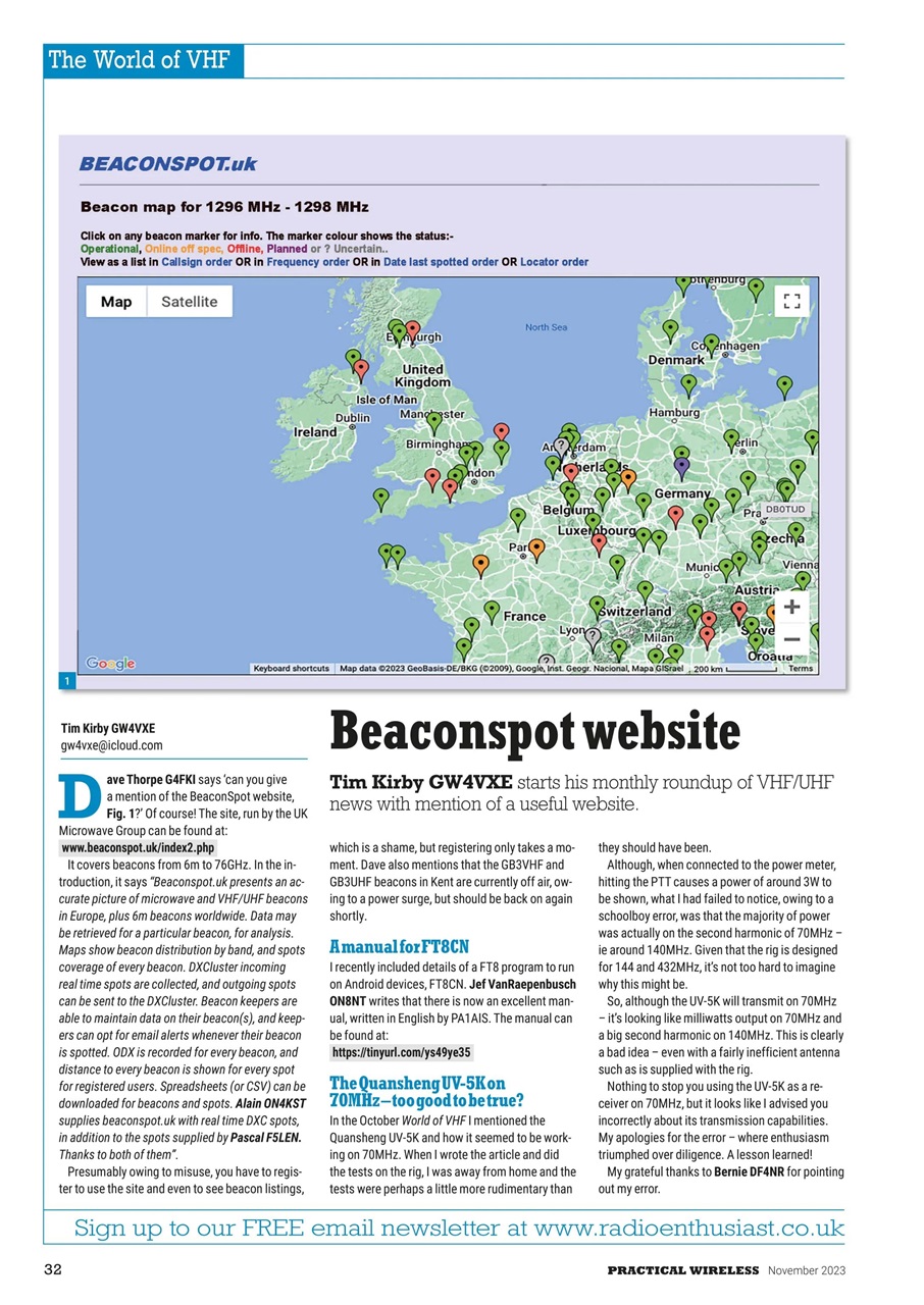 Practical Wireless Preview Pages