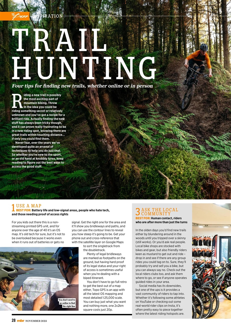Mountain Bike Rider Preview Pages