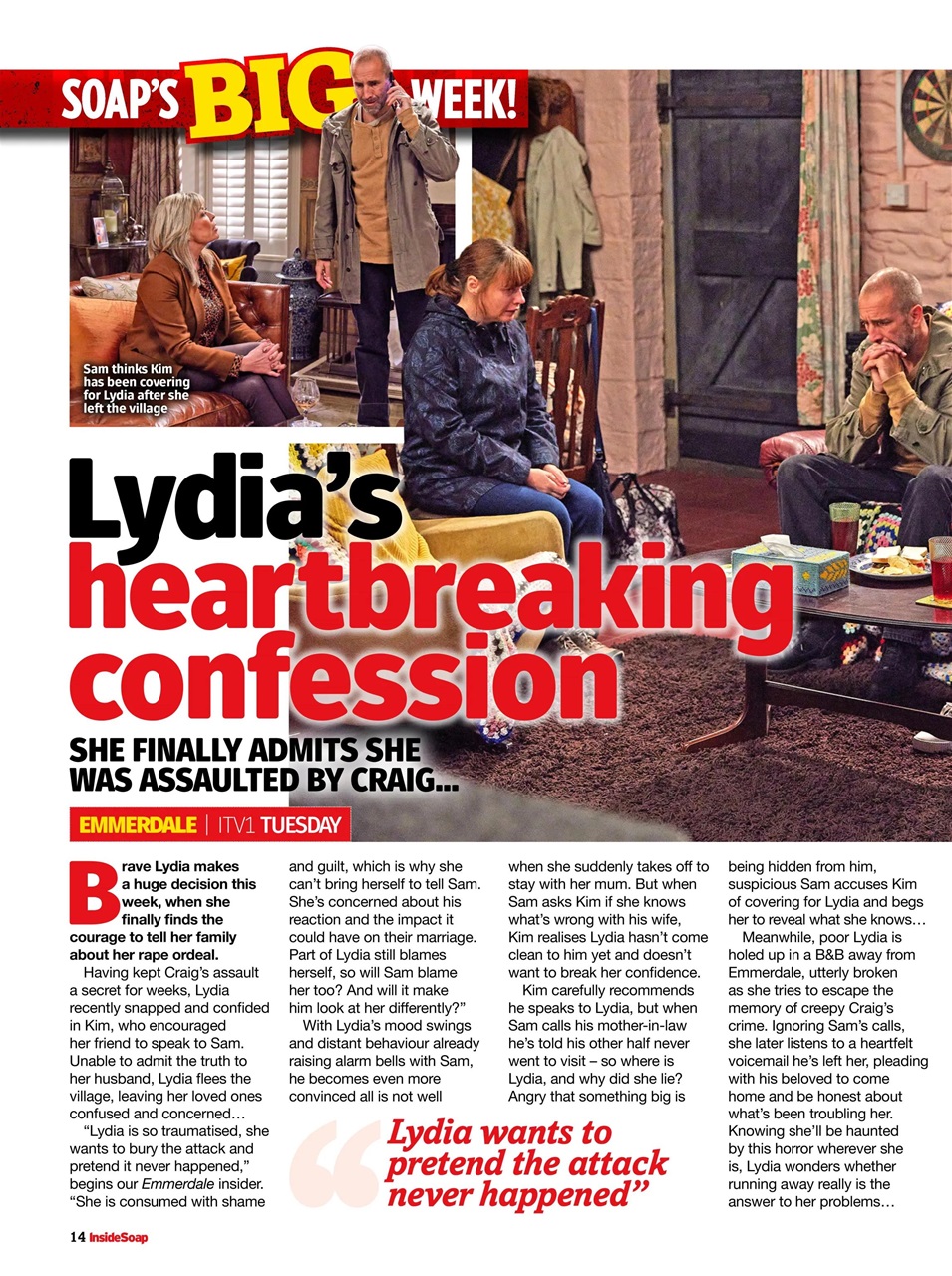 Inside Soap Preview Pages