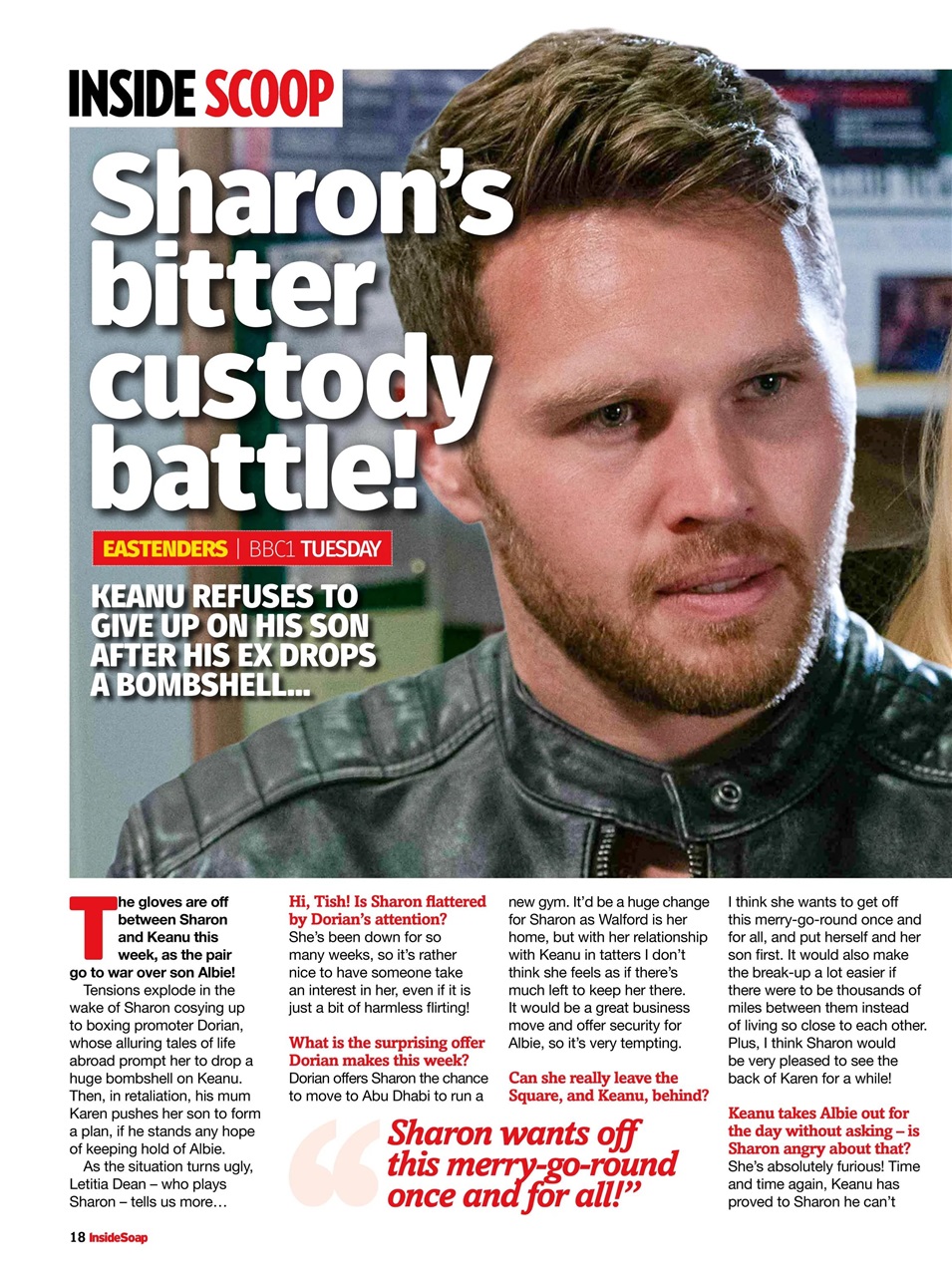 Inside Soap Preview Pages