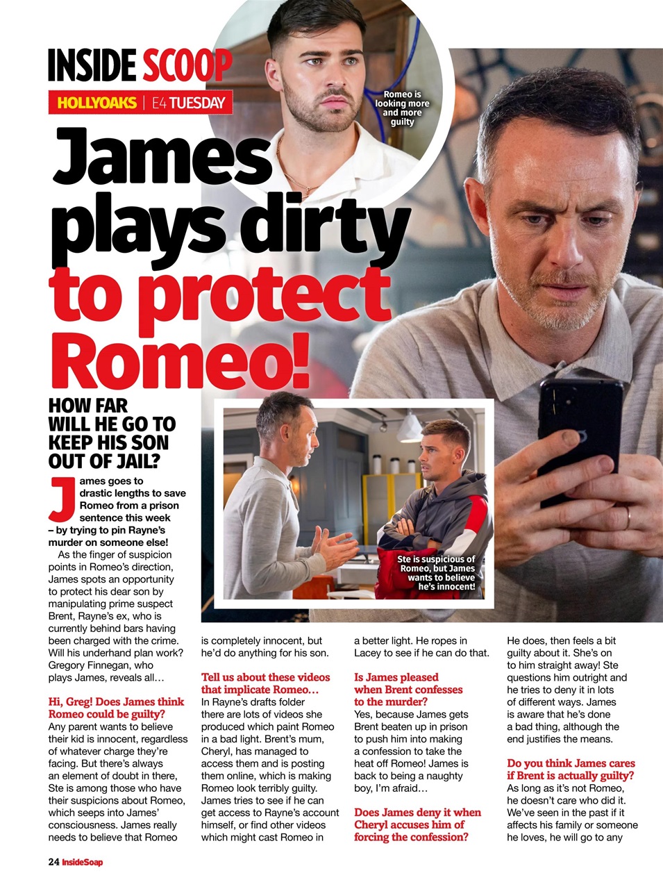 Inside Soap Preview Pages