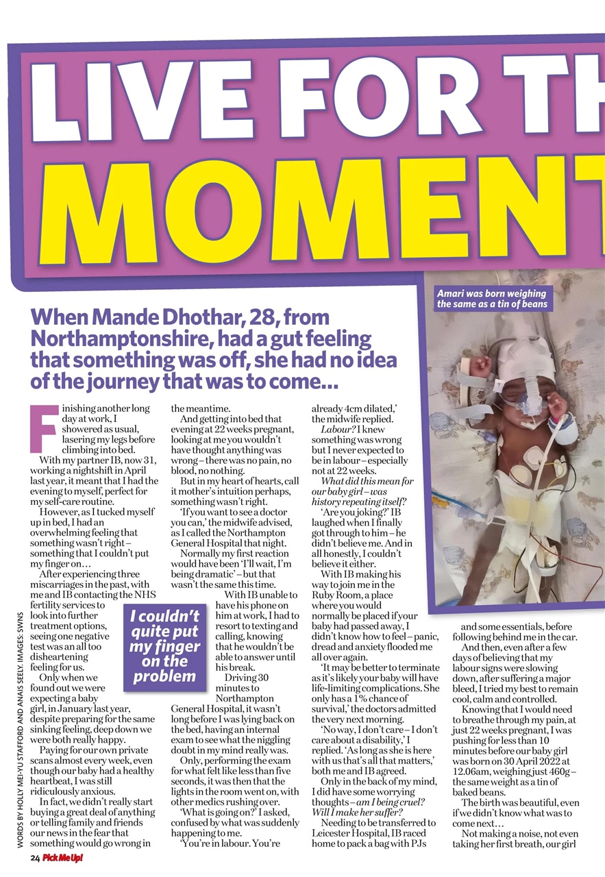 Pick Me Up Preview Pages