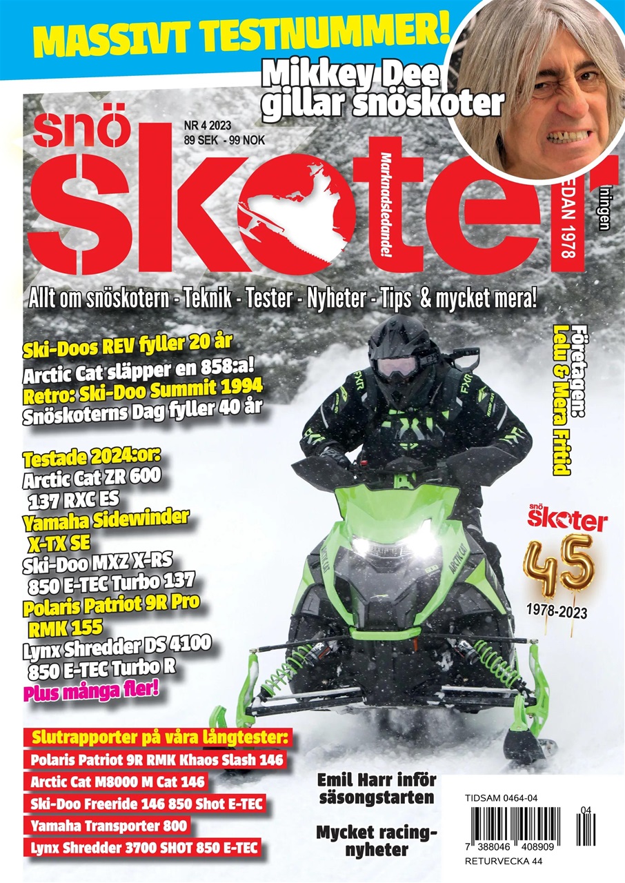 Tidningen Snöskoter Preview Pages