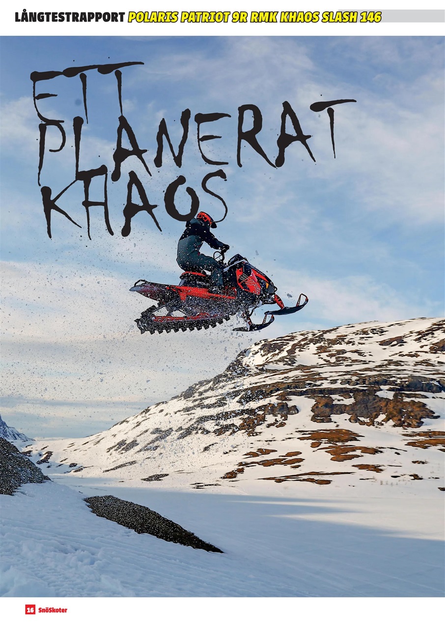 Tidningen Snöskoter Preview Pages