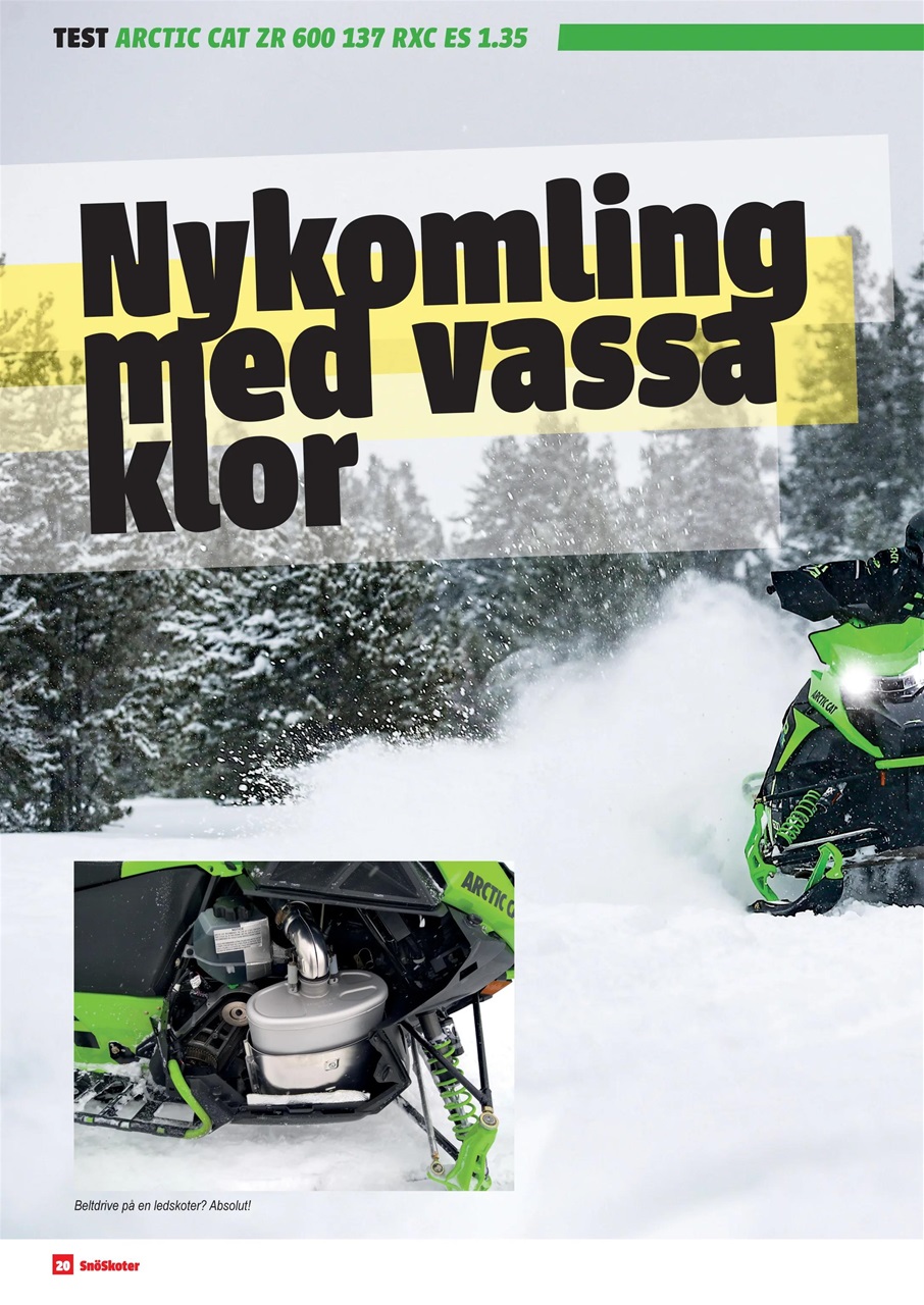 Tidningen Snöskoter Preview Pages