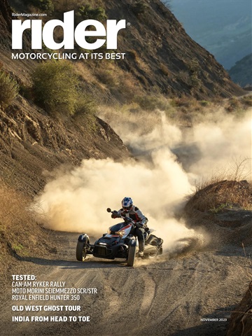 Rider Magazine issue November 2023