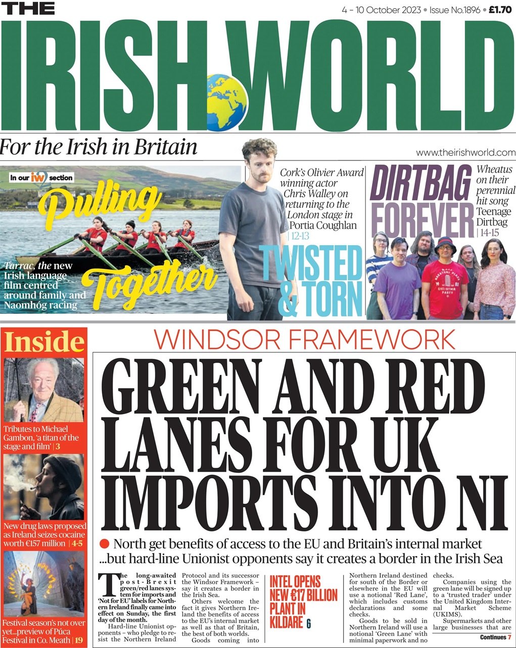 Irish World Preview Pages