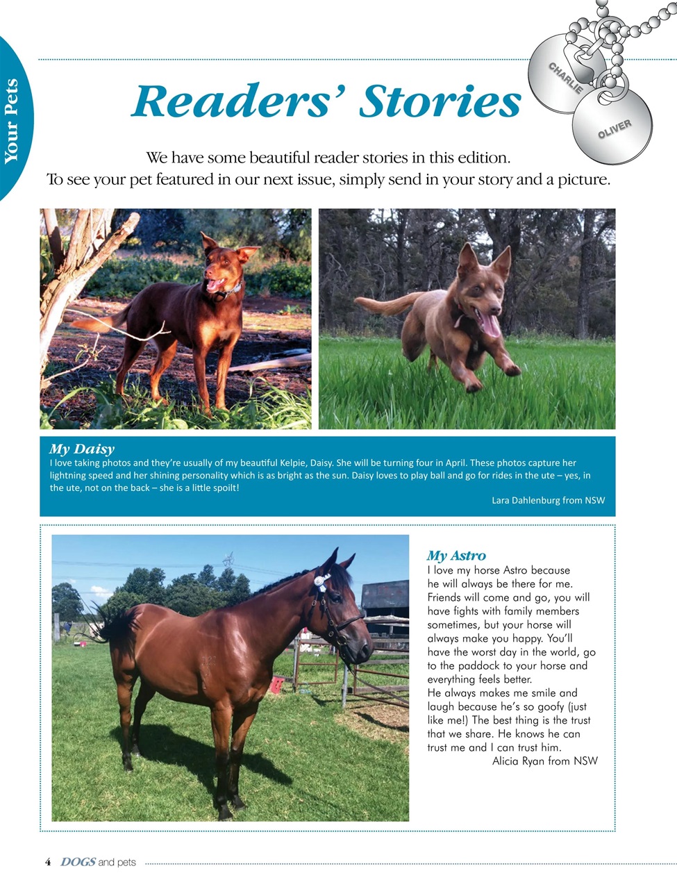 Dogs and Pets Preview Pages