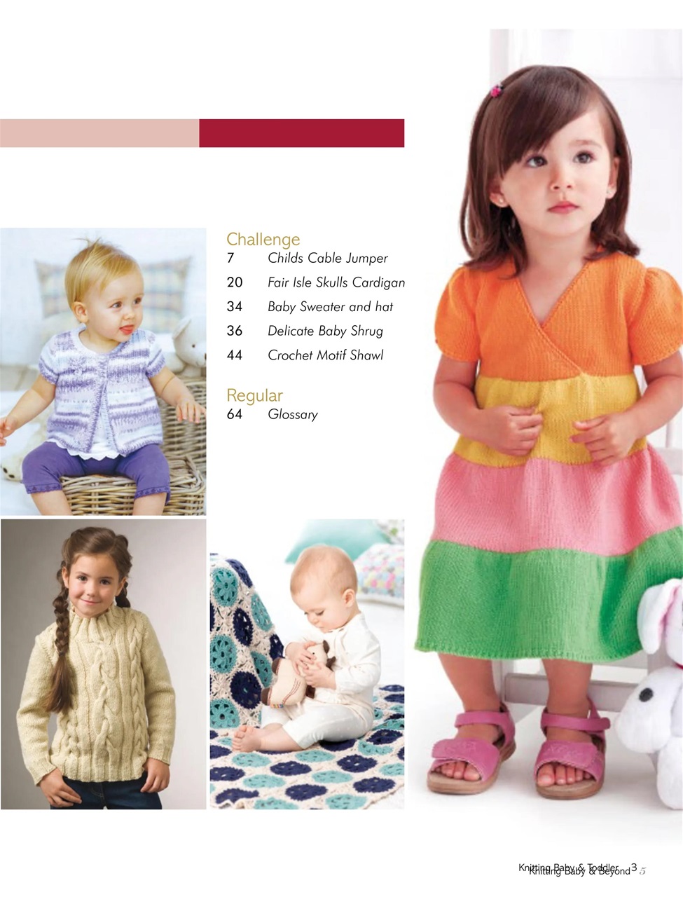 Knitting Baby and Beyond Preview Pages