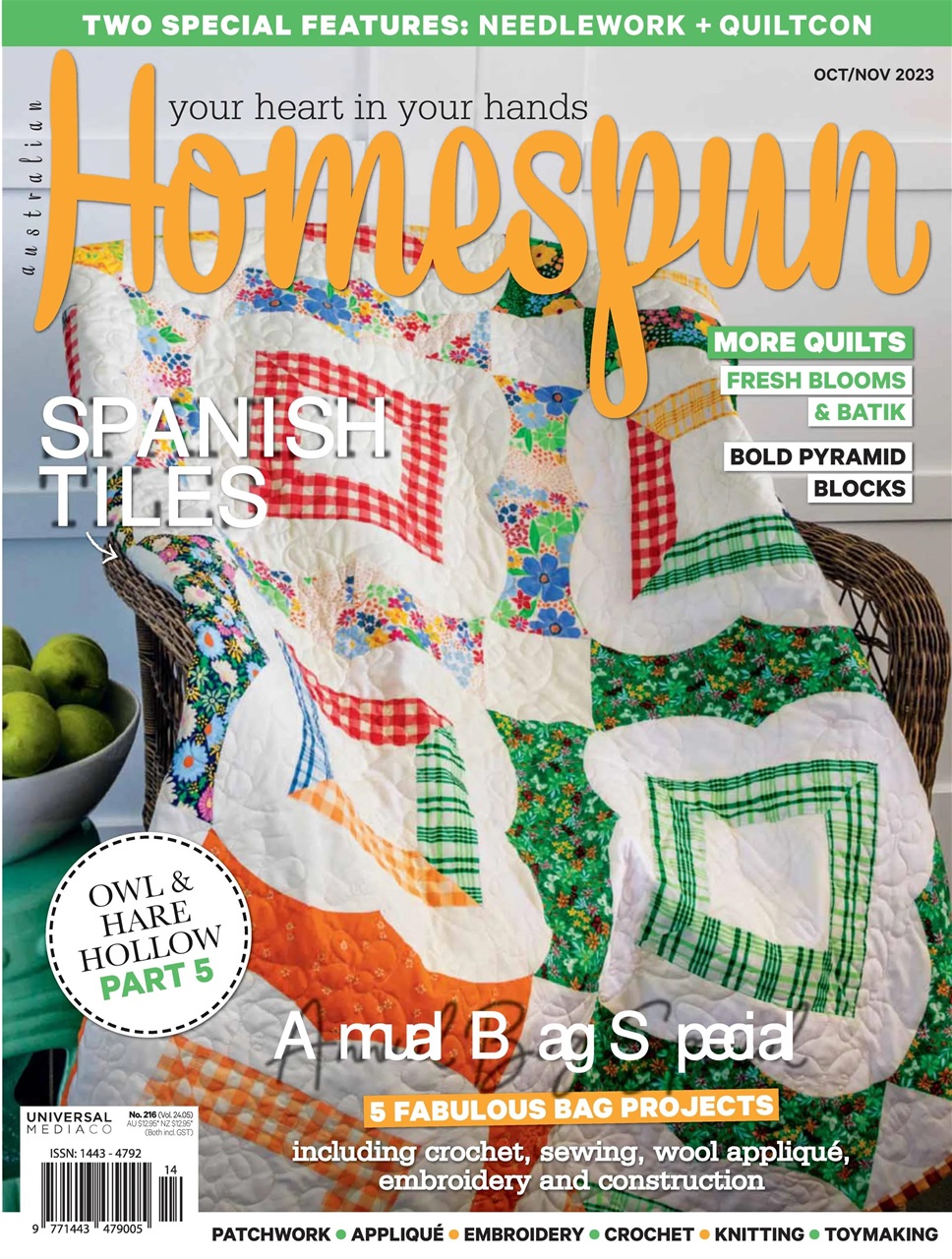 Homespun Preview Pages