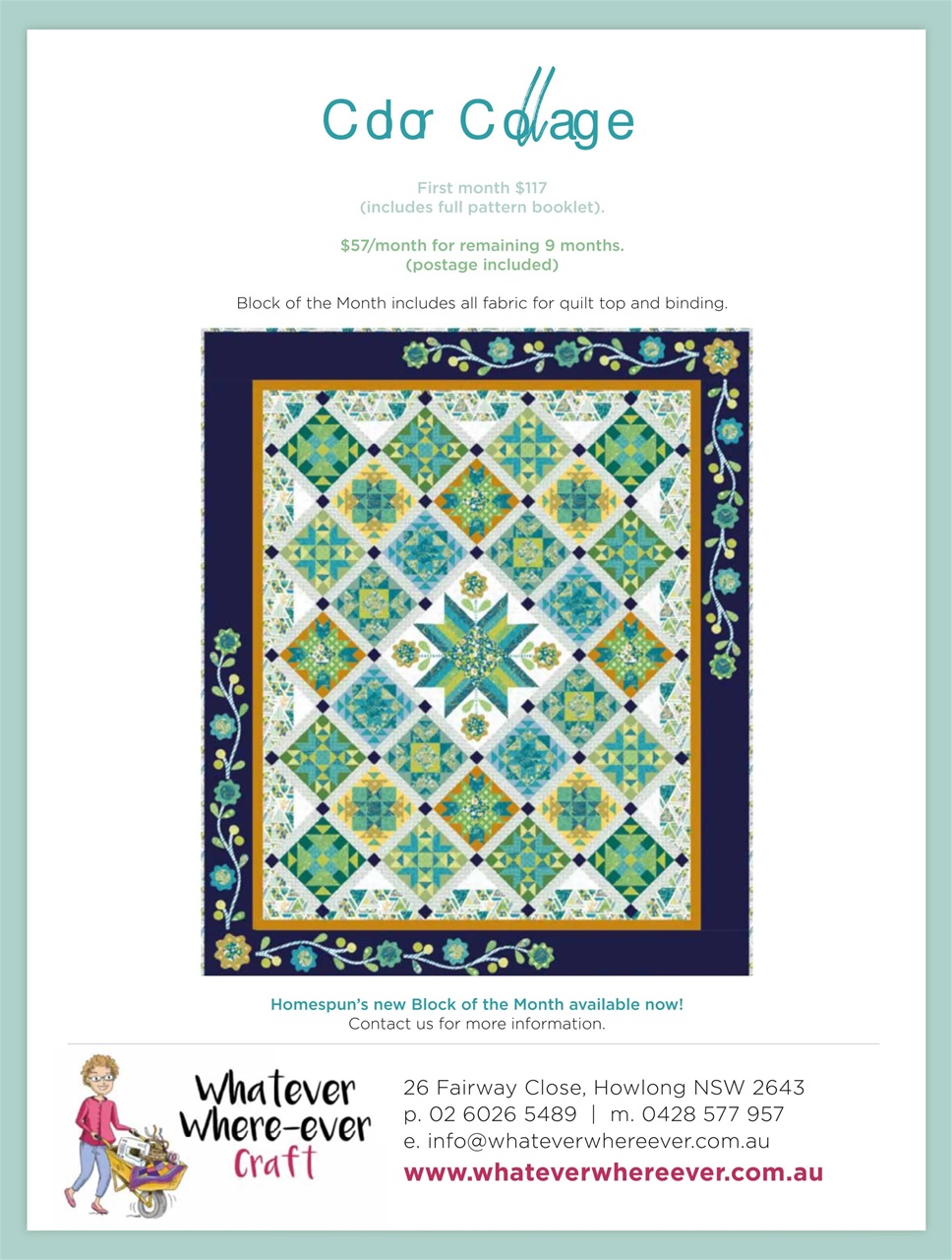 Homespun Preview Pages