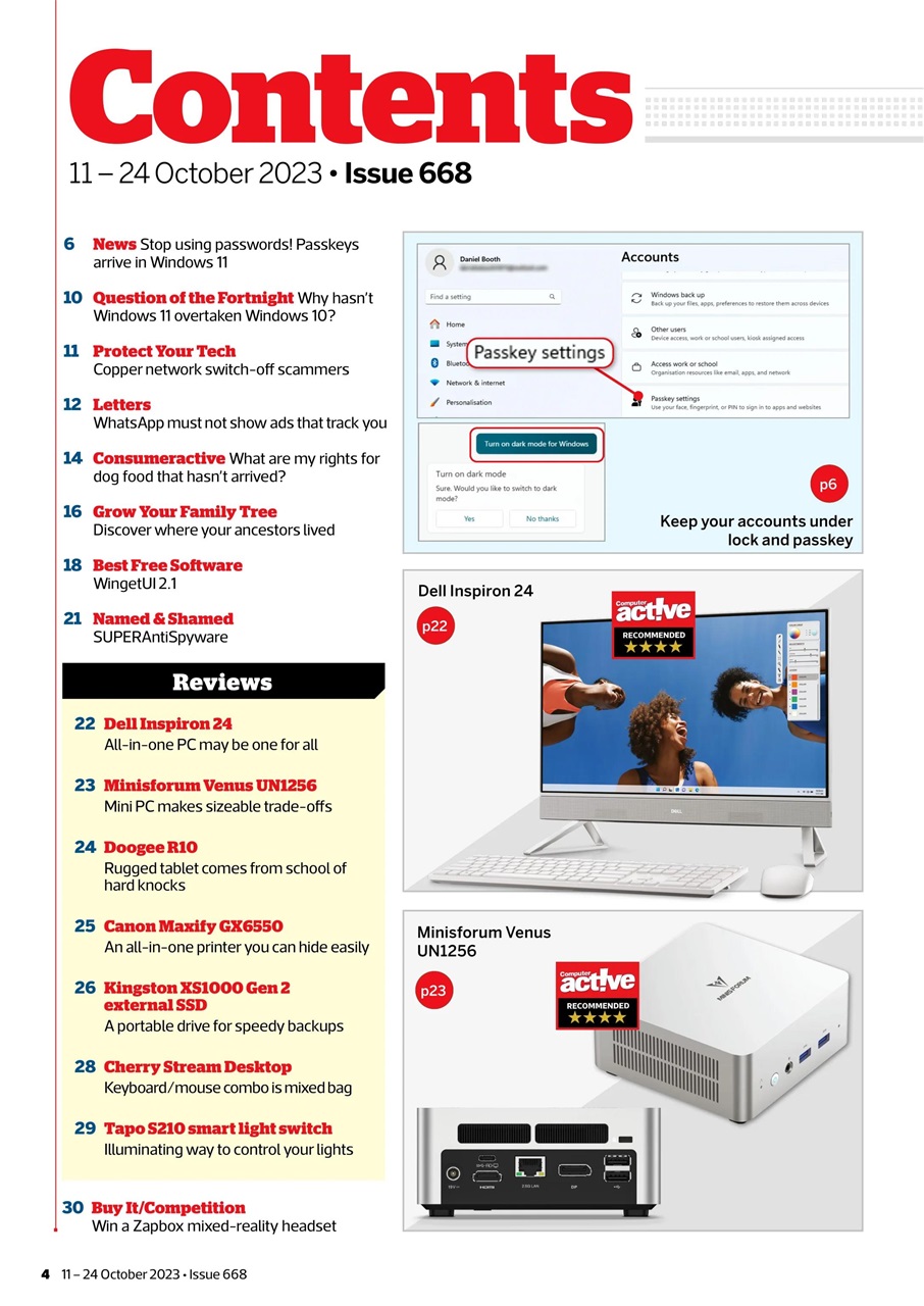 Computer Active Preview Pages