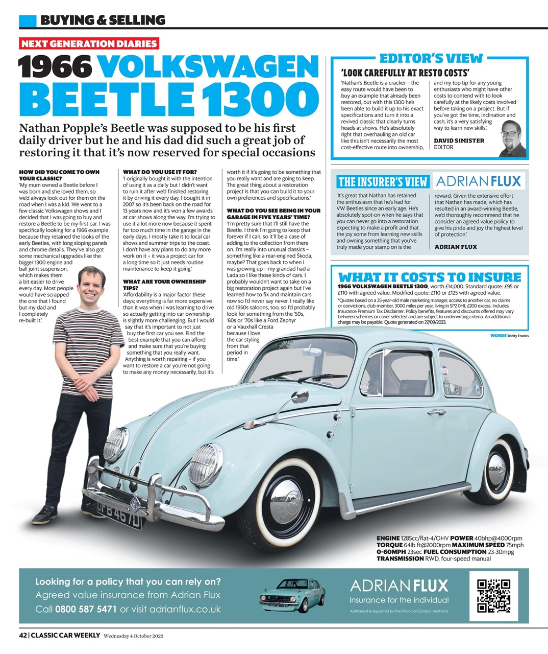 Classic Car Weekly Preview Pages