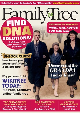 Family Tree issue Family Tree November 2023