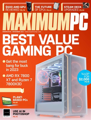 Maximum PC issue November 2023